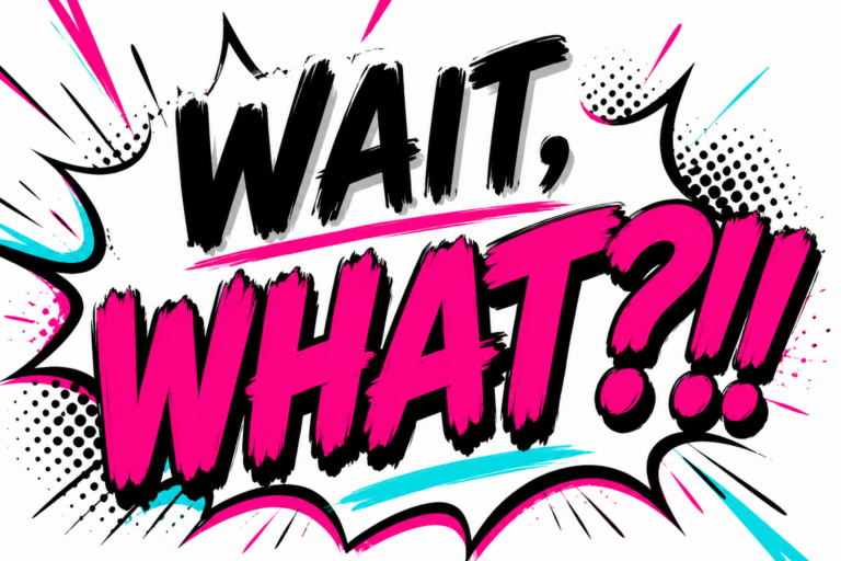 Wait, What?!! Image questioning the large investment.